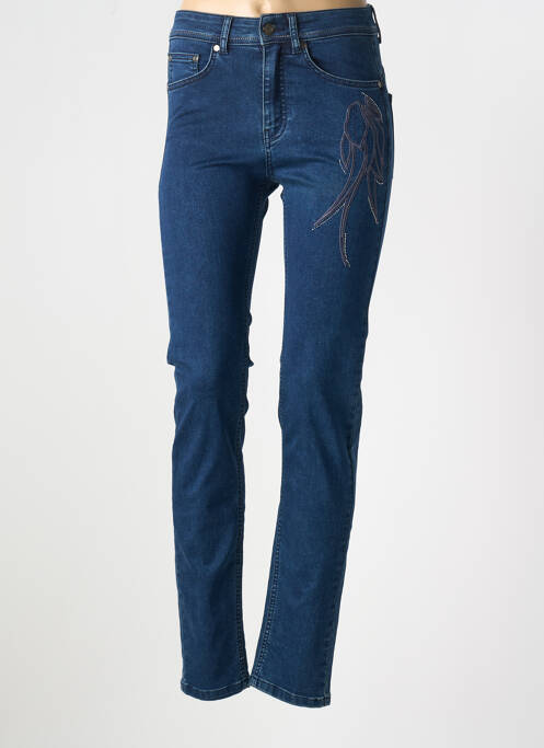 Jeans coupe slim bleu MERI & ESCA pour femme