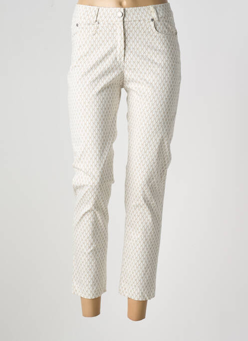 Pantalon 7/8 beige MERI & ESCA pour femme