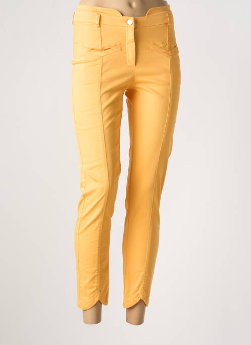 Pantalon 7/8 orange MERI & ESCA pour femme