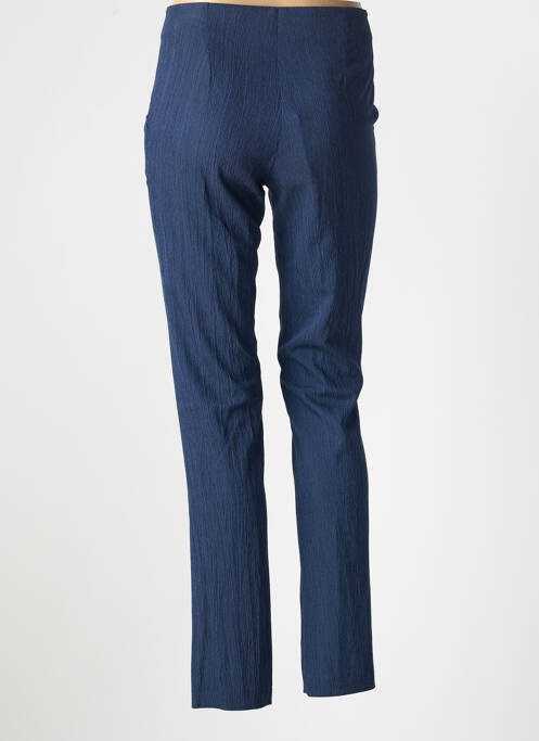 Pantalon slim bleu GUY DUBOUIS pour femme