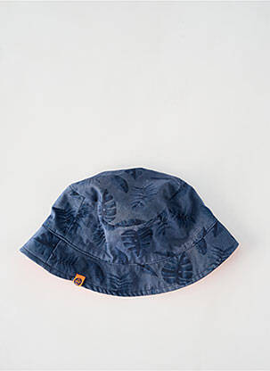 Chapeau imprimé fantaisie bleu LOSAN enfant