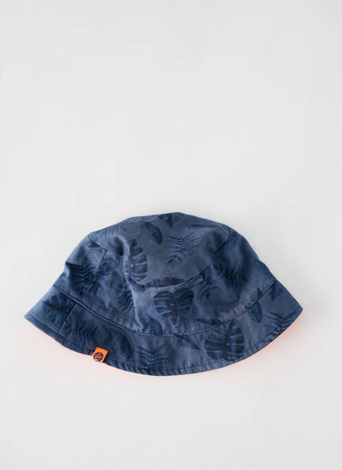 Chapeau imprimé fantaisie bleu LOSAN enfant