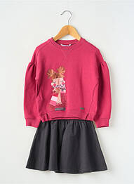 Ensemble jupe manches longues rose MAYORAL fille