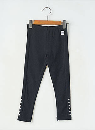 Legging stretch taille élastique noir BOBOLI fille