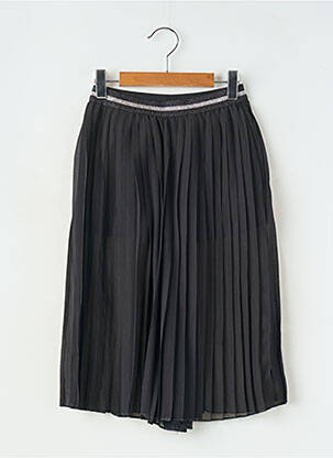 Pantacourt taille normale taille élastique noir BOBOLI fille