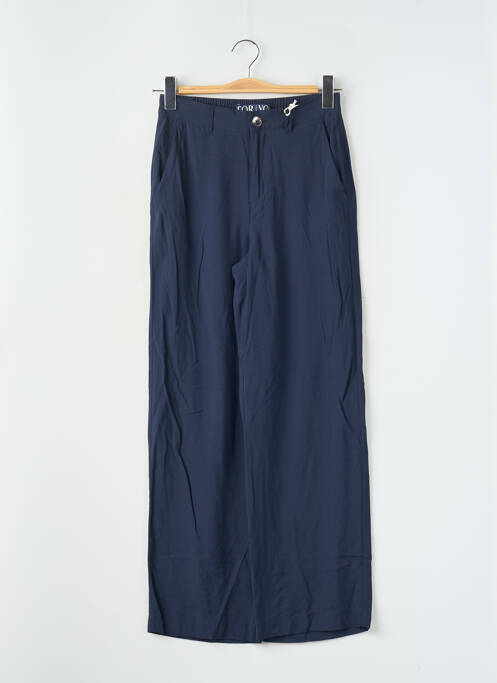 Pantalon droit tissage popeline taille normale bleu STREET ONE femme