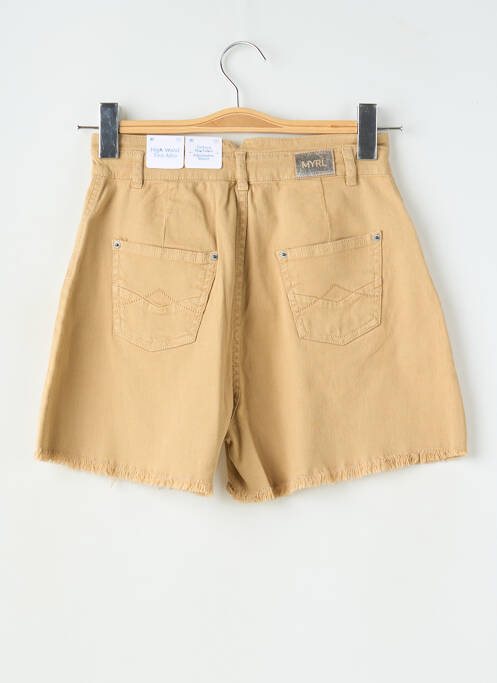 Short stretch taille ajustable beige MAYORAL fille
