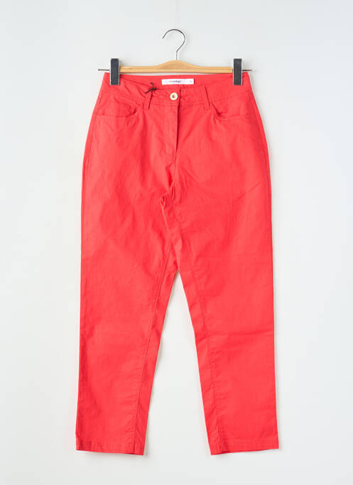 Pantalon 7/8 rouge ÉTYMOLOGIE femme