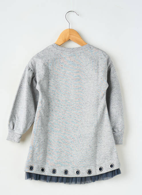 Robe mi-longue bleu BOBOLI fille