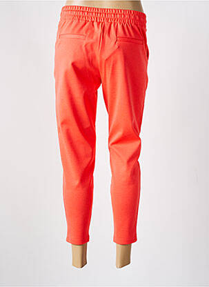 Pantalon 7/8 stretch taille normale orange ICHI femme