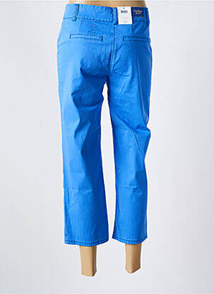 Pantalon 7/8 stretch taille normale bleu C'EST BEAU LA VIE femme