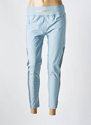 Legging stretch taille normale bleu NO PUBLIK femme
