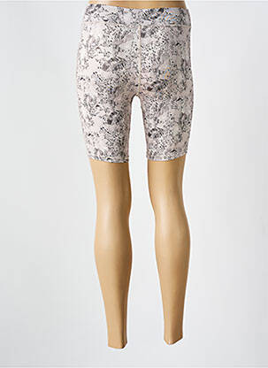Cycliste stretch taille normale beige NO PUBLIK femme