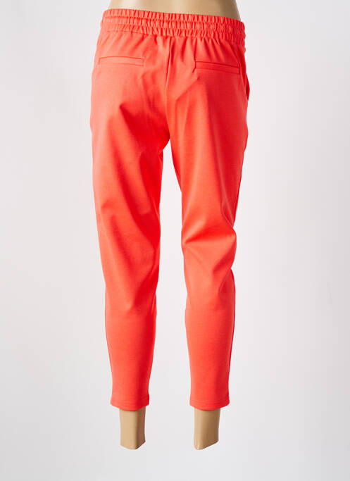 Pantalon 7/8 stretch taille normale orange ICHI femme
