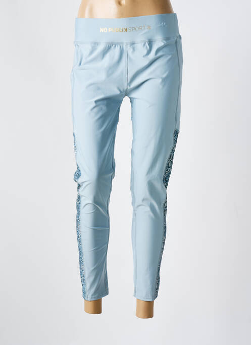 Legging stretch taille normale bleu NO PUBLIK femme
