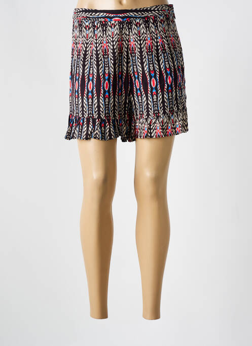 Short taille normale taille normale noir DEELUXE femme