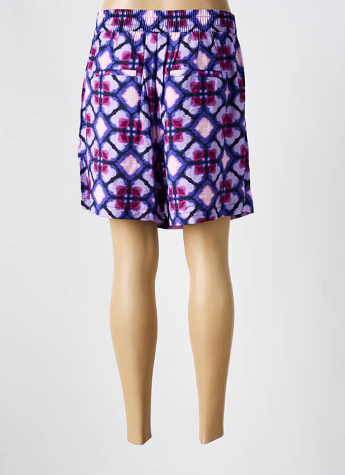 Jupe short violet STREET ONE femme
