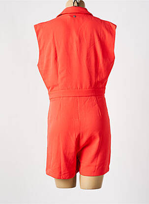 Combi-pantalon sans manche sans manche orange DEELUXE femme