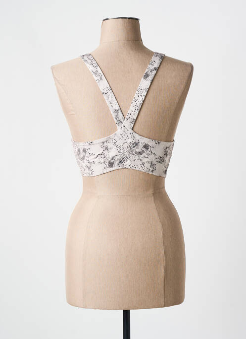 Soutien-gorge sans armature brassieres beige NO PUBLIK femme