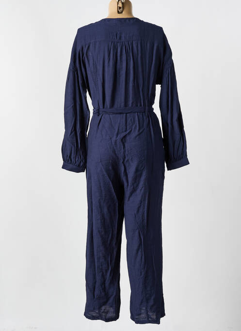Combi-pantalon coupe cintrée manches longues bleu ZIBI LONDON femme