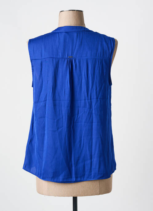 Top bleu MORGAN femme