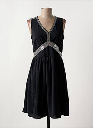 Robe courte sans manche sans manche noir M&G MONOGRAM femme