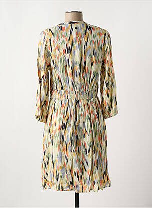 Robe courte manches longues manches longues beige GARCIA femme