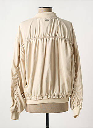 Blouson col v beige GARCIA femme