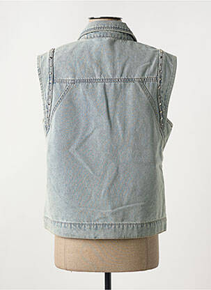 Veste casual poches bleu MORGAN femme