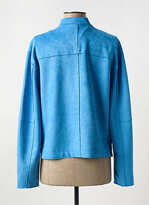 Veste casual tissage suedine bleu TIFFOSI femme