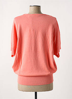 Pull stretch manches 3/4 rose BROADWAY femme