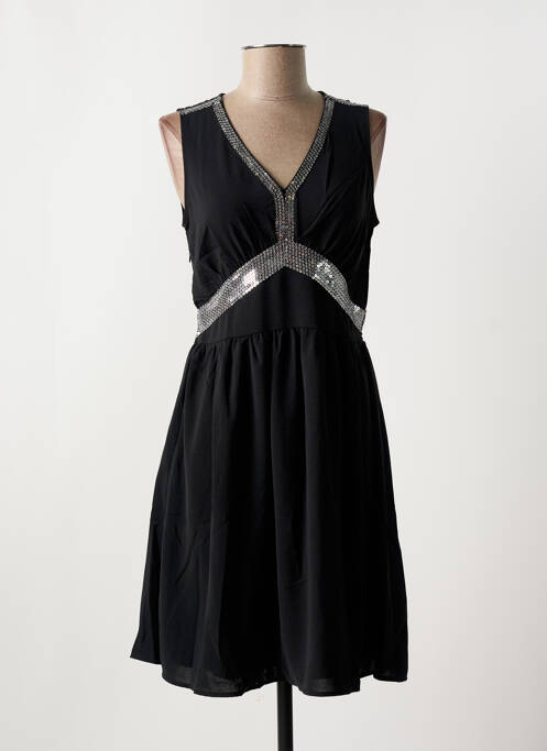 Robe courte sans manche sans manche noir M&G MONOGRAM femme