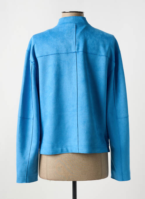 Veste casual tissage suedine bleu TIFFOSI femme