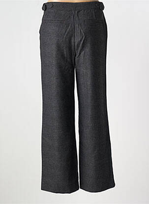 Pantalon droit fermeture zippée sous rabat boutonné taille normale gris WHITE STUFF femme