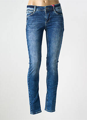 Jeans coupe slim stretch taille normale bleu STREET ONE femme