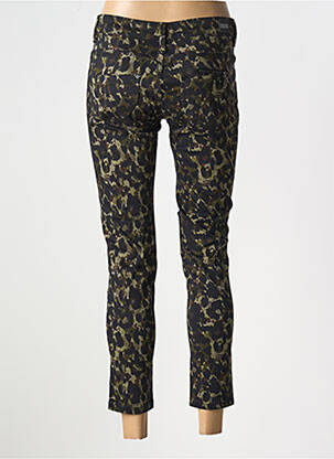 Pantalon 7/8 stretch taille normale noir FREEMAN T.PORTER femme