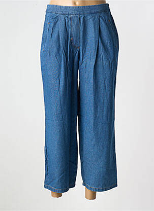 Jeans coupe large taille normale taille normale bleu ICHI femme