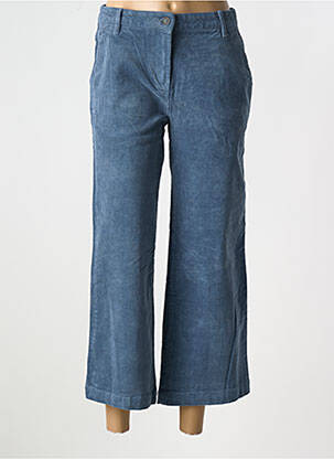 Pantalon 7/8 stretch taille normale bleu ICHI femme