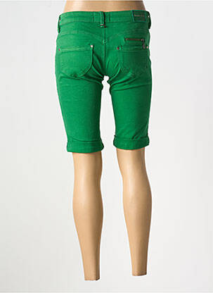 Bermuda taille normale taille normale vert FREEMAN T.PORTER femme