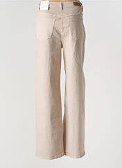 Jeans coupe droite beige ICHI pour femme seconde vue