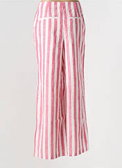 Pantalon large rose ICHI pour femme seconde vue