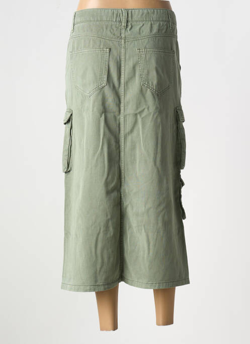 Jupe longue vert FREEMAN T.PORTER pour femme