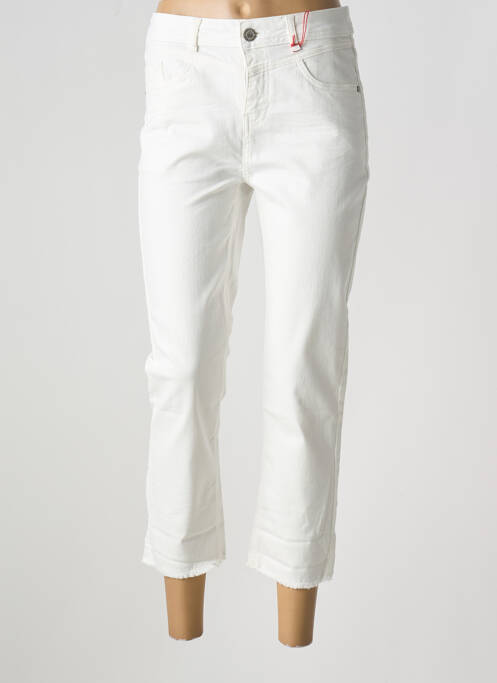 Pantalon 7/8 blanc STREET ONE pour femme