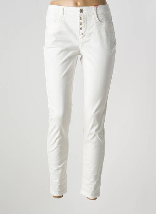 Pantalon slim blanc STREET ONE pour femme