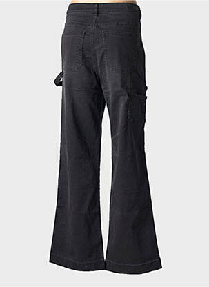 Pantalon flare coupe évasée noir GEISHA femme