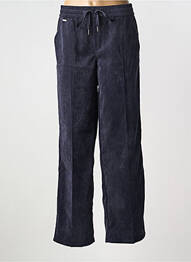 Pantalon droit taille haute taille haute bleu STREET ONE femme