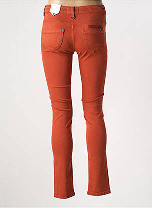 Pantalon slim poches orange FREEMAN T.PORTER femme