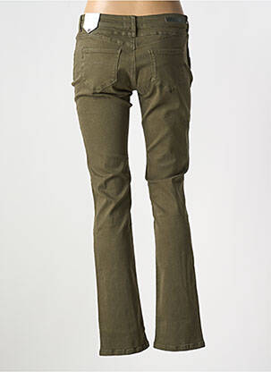 Pantalon slim poches vert FREEMAN T.PORTER femme