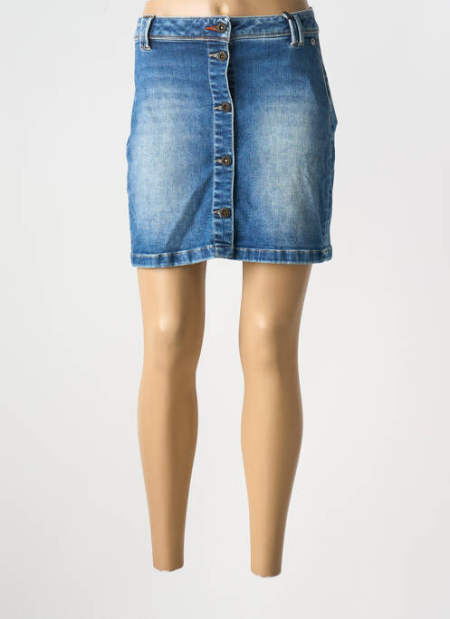Jupe courte bleu FREEMAN T.PORTER pour femme