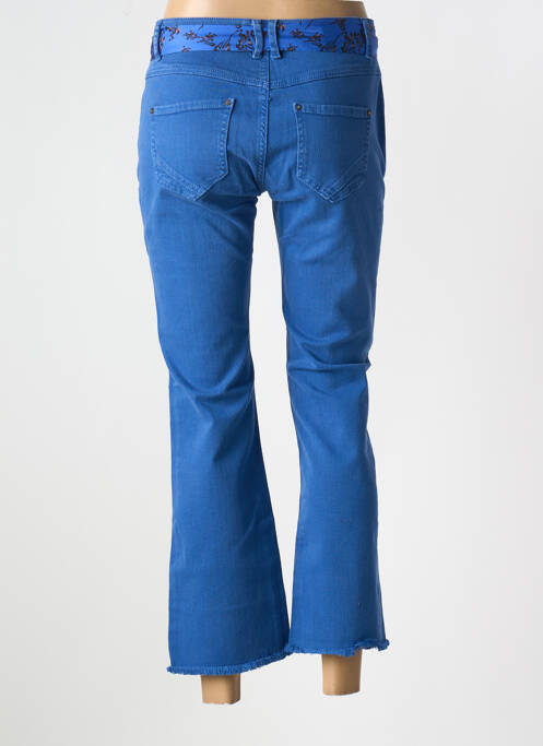 Pantalon 7/8 bleu FREEMAN T.PORTER pour femme